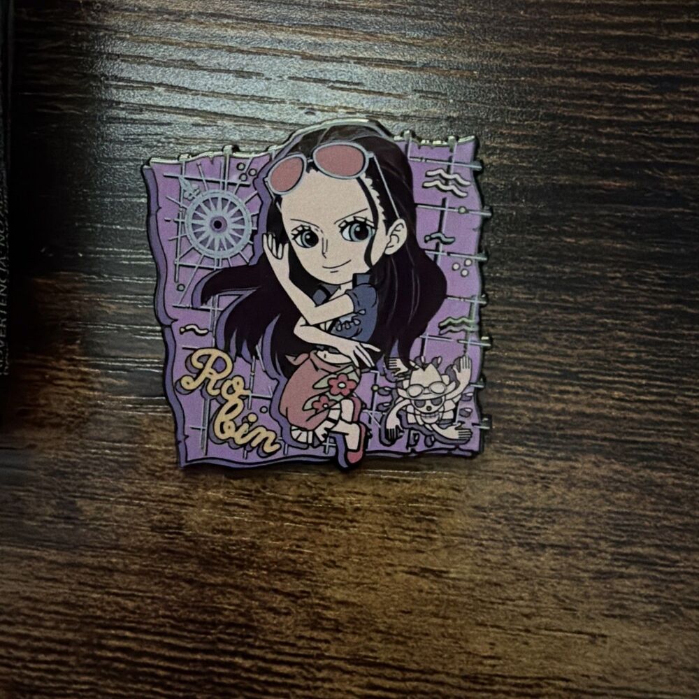 One Piece Map Mystery Box Pin -  Nico Robin